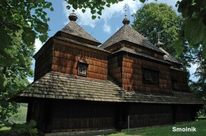 a02_ Smolnik - cerkiew_ Widok od pd_-zach