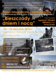 Bieszczady dniem i nocą – plener fotograficzno-astronomiczny