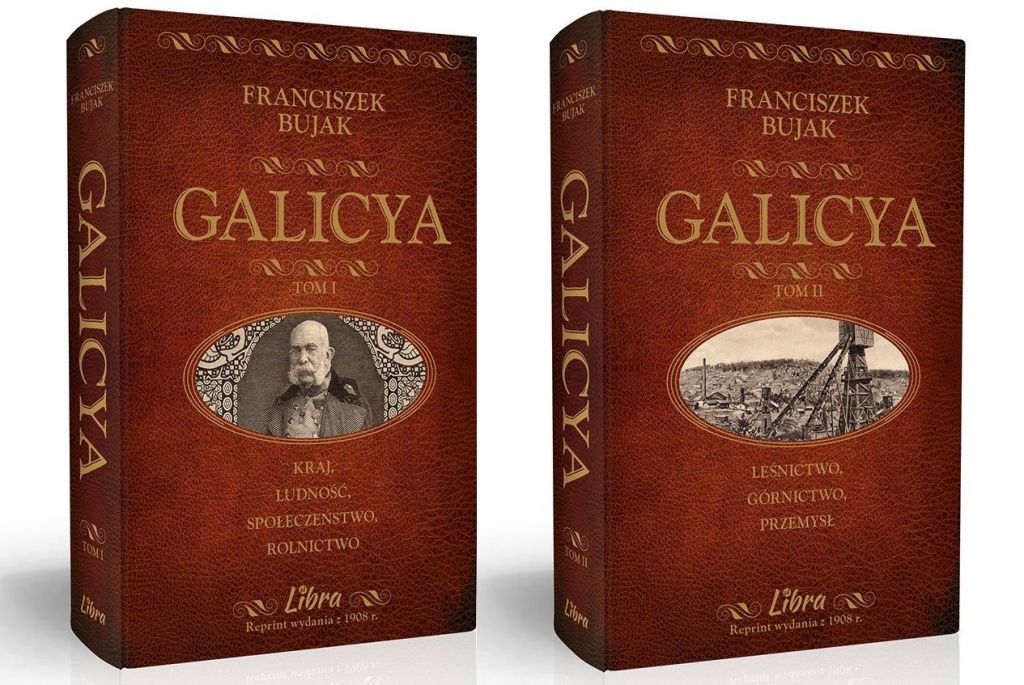 Galicya_F.Bujak_okladki_2_tomy