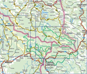 Bieszczadzkie Pogranicze 2015_obszar
