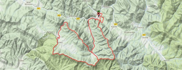 ultra_Maraton_Bieszczadzki_mapa